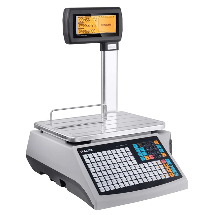 MKII-A-10-2 ترازو لیبل پرینتر 40 کیلوگرم رادین مدل Mk||-wifi - Image 4