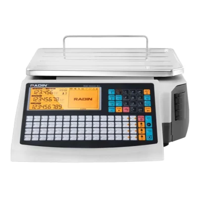 ترازو لیبل پرینتر40 کیلوگرم رادین مدلMKII-B-RFID