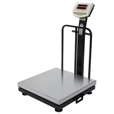 باسکول500 کیلوگرم نمایشگر ثابت -سینی استیل