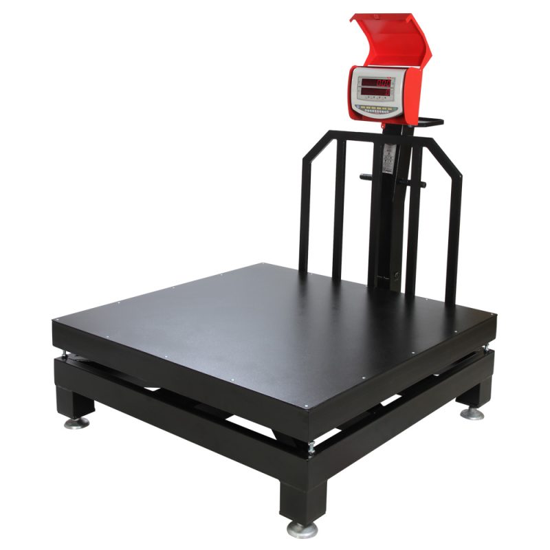 باسکول 2000 کیلوگرم نمایشگر ثابت(ابعاد 120*120 سانتیمتر) - تصویر 1