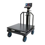 باسکول پرینتردار محک 1000 کیلوگرم چرخدار (ابعاد 120* 120)